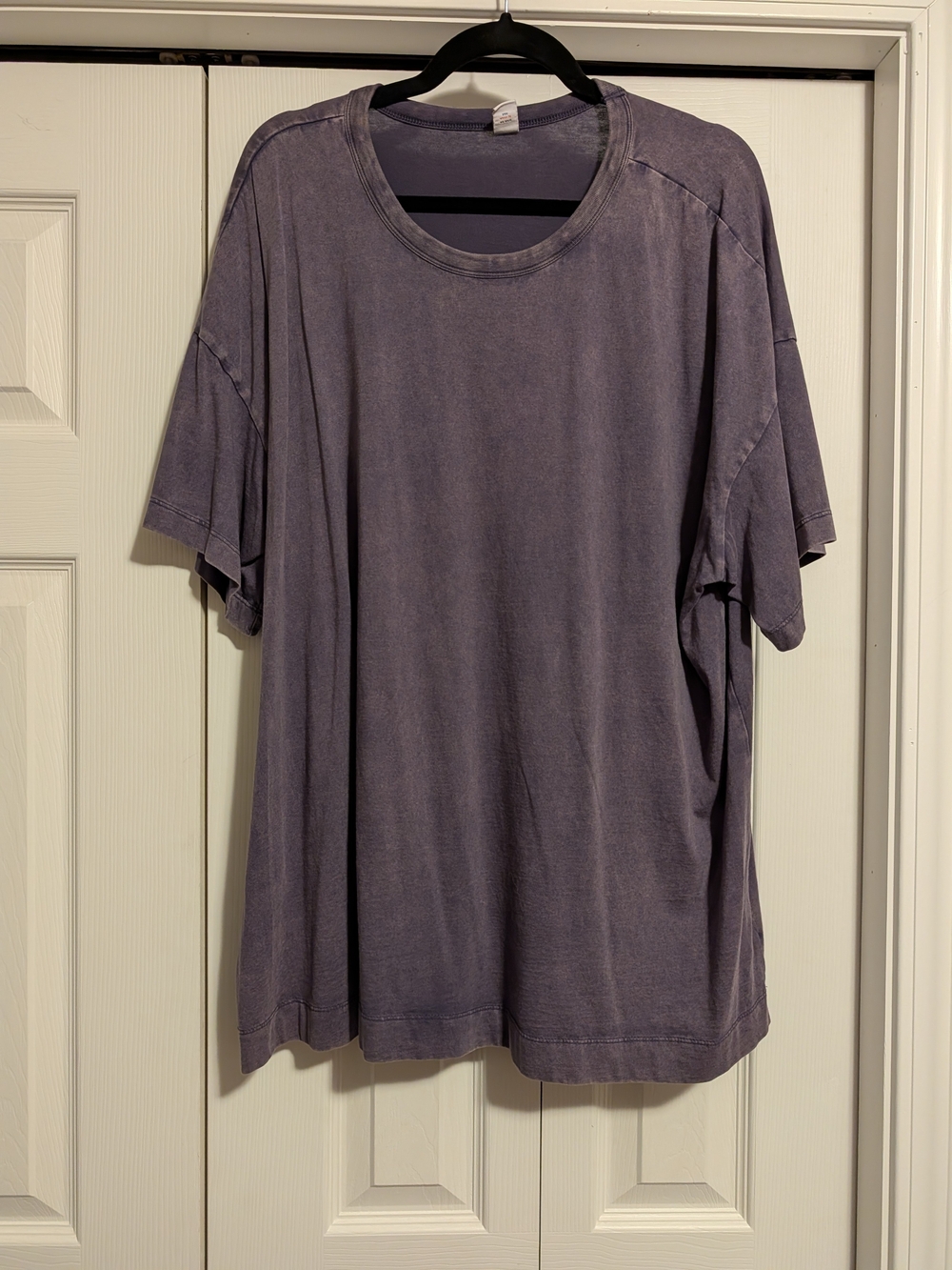 Old Navy Washed Lavender/Gray Crew Neck Tee